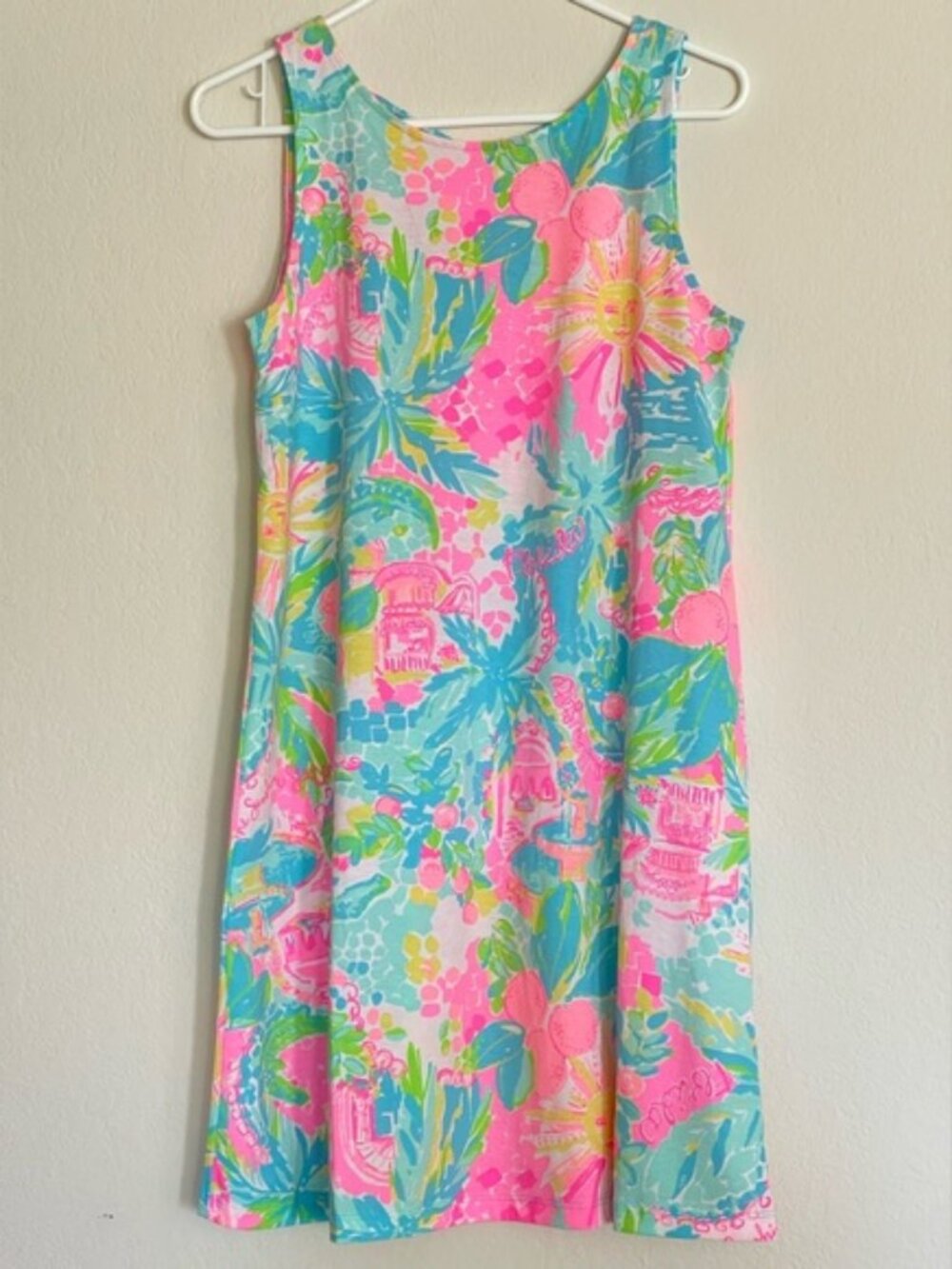Lilly Pulitzer Kristen Dress Sunshine State of Mind Size S